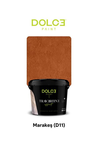 dolce boya Dolce Travertine Effect — Traverten Görünümlü Dekoratif Sıva, Doğal Taş Efekti