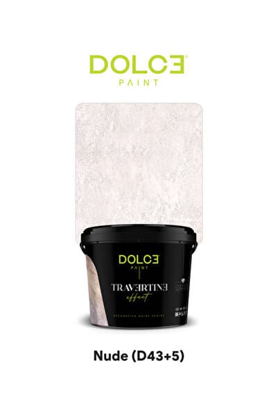 dolce boya Dolce Travertine Effect — Traverten Görünümlü Dekoratif Sıva, Doğal Taş Efekti