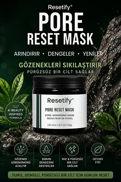 Pore Reset Arındırıcı Kil Maskesi 100 ML