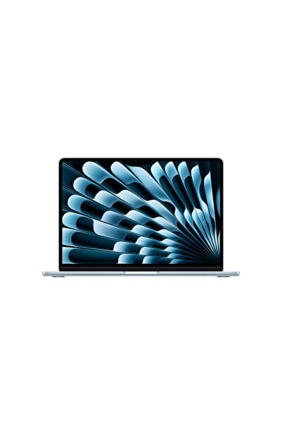 Apple 13" MacBook Air: Apple M5 çip, 10 çekirdekli CPU ve 10 çekirdekli GPU, 16 GB RAM, 1 TB SSD - Gök Mavisi