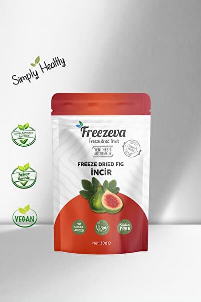 Freezeva Dondurularak Kurutulmuş Dilim İncir – Freeze Dried İncir- İncir Kuru Meyve Cipsi 30 gr