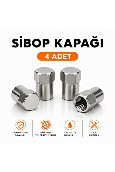 OEM PLASTİK SİBOP KAPAĞI 4'LÜ PAKET
