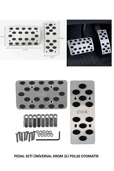VİTEKSA PEDAL SETİ ÜNİVERSAL KROM 2Lİ PDL25 OTOMATİK