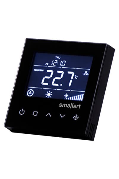 smallart T3035-11B Dijital Haberleşmeli Modbus Fancoil Termostatı (2 Ve 4 Borulu Uyumlu)