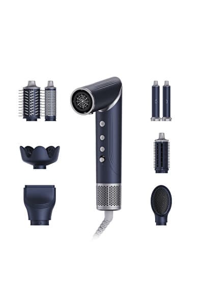 Hooma AeroStyle Pro Saç Şekillendirici Koyu Mavi (Hooma Türkiye Garantili)
