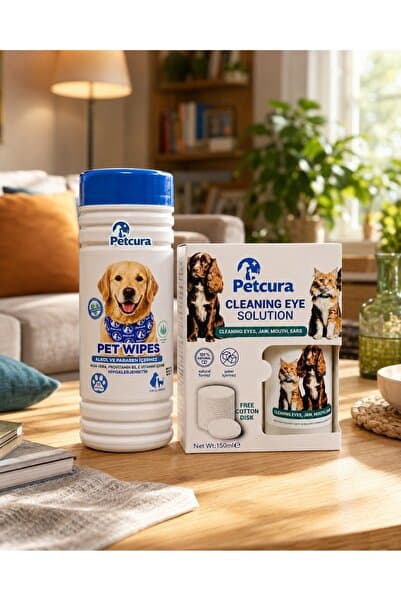 PETCURA Evcil Hayvan İkili Temizlik Seti