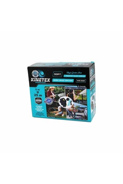 Go İthalat 5 METREDEN 25 METREYE UZAYAN KUTULU SİHİRLİ BAHÇE HORTUMU 50FT (4915)