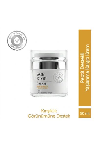 MFM COSMECEUTICALS MFM Age Stop Gündüz-Gece, Göz Çevresi Nemlendiricili Karşıtı Krem - 50 ml