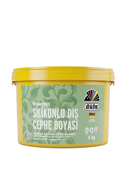 Düfa Diamond Silikonlu Dış Cephe Boyası Beyaz 10 kg
