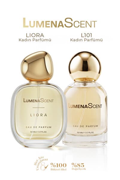 LumenaScent Liora Kadın Parfüm ve L101 Kadın Parfüm Seti