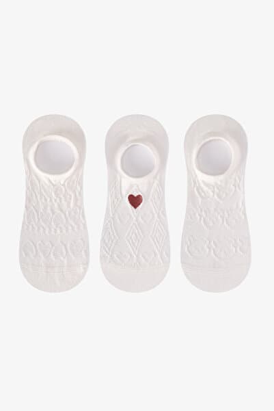 Penti Love Jacqoard 3lü Sneaker Çorabı