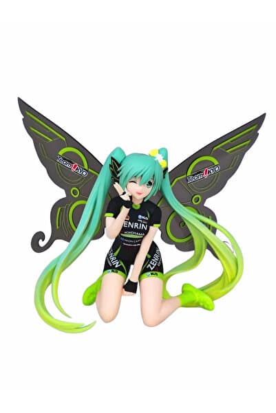DEK Hatsune Miku Vocaloid Racing Miku 2017 Team Ukyo Cheering Ver. Kanatlı Figür