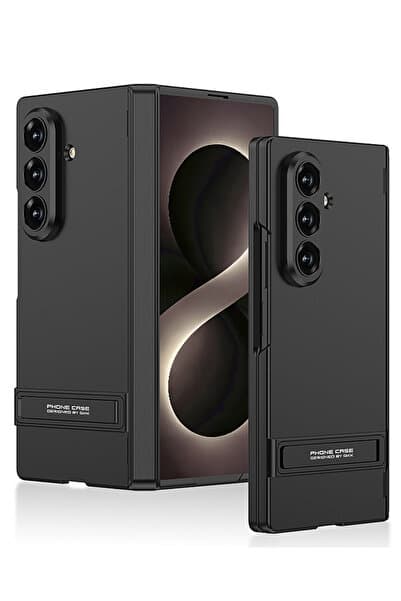 Rivor Samsung Galaxy Z Fold 8 Ultra Uyumlu Kılıf Kamera Korumalı Ultra İnce Kıpta Standlı Sert Premium Kapak