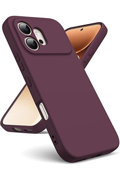 m.tk moveteck Honor 600 Uyumlu Kılıf Lansman Kamera Korumalı içi Kadife Yumuşak Renkli Silikon Mat Hisli