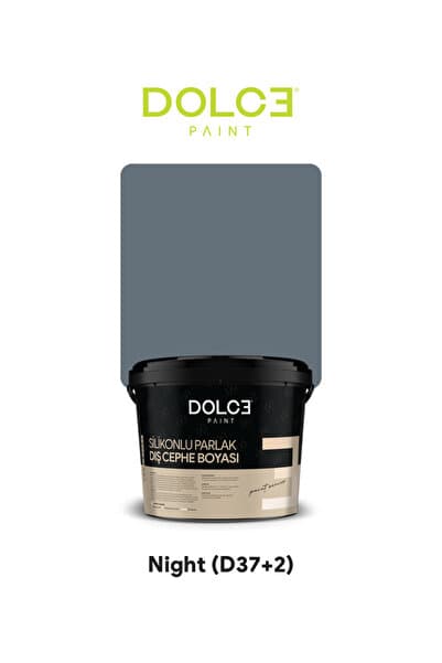 dolce boya Dolce Silikonlu Parlak Dış Cephe Boyası — Su İtici Parlak Duvar Boyası