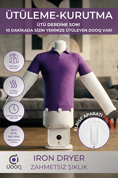 DOOQ Iron Dryer | Otomatik Ütü ve Kurutma