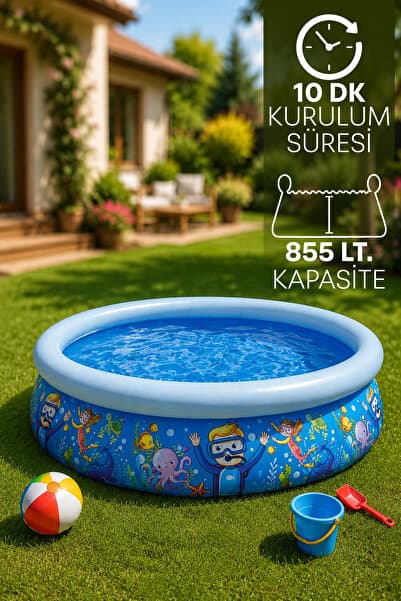 Blooma Kolay Kurulum Şişme Havuz 205 x 47 cm