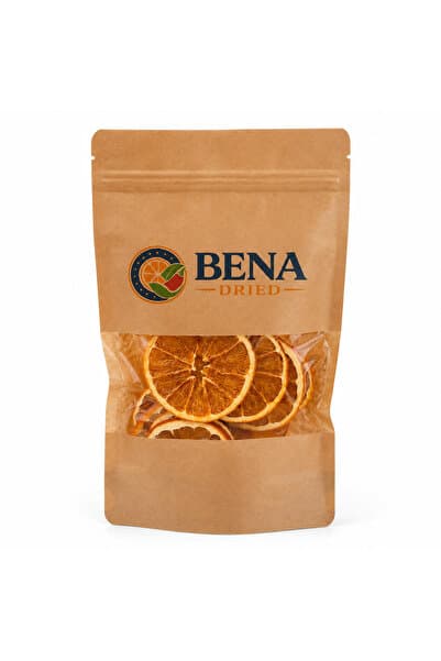 Bena Dried Kurutulmuş Portakal Dilimleri 100 g – İlave Şekersiz | Atıştırmalık, İçecek ve Tarifler İçin