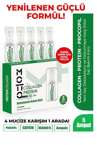 Dökülme Önleyici Şok Bakım & Saç Vitamini 5li Ampul
