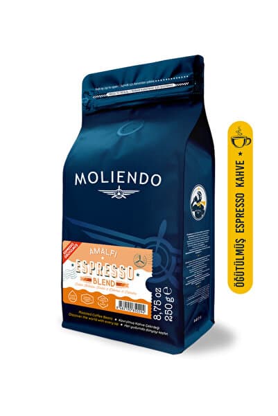 Moliendo Amalfi Espresso Blend Kahve ( Öğütülmüş Espresso Kahve ) 250 G