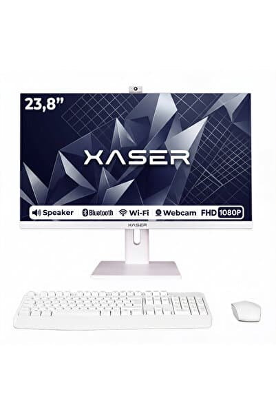 Xaser Xs010 i5 2400 8GB Ram 128GB SSD 23.8" Webcam + Wifi All In One Bilgisayar