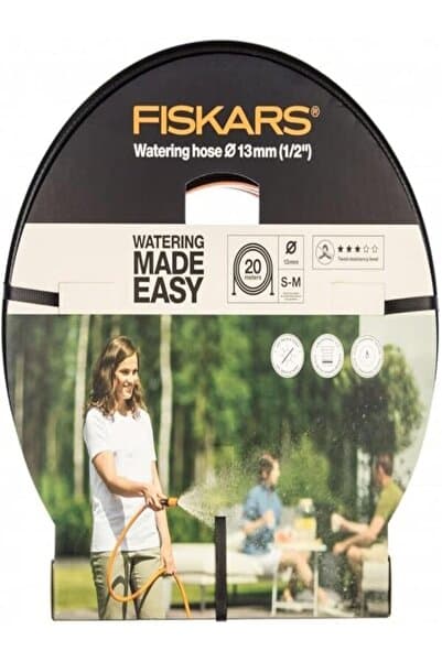 FiSKARS 1023645 Q3 Sulama Hortumu 13 mm (1/2”) 20m