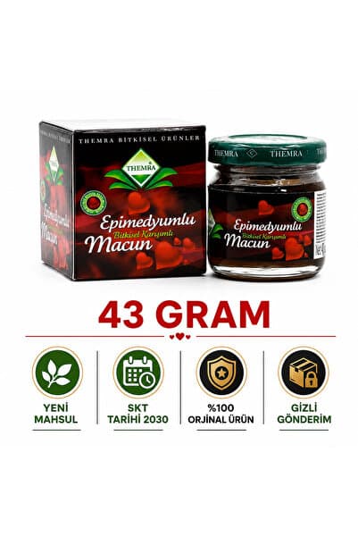 Themra Propolis Kudret Narı Bal Ginsengli Bitkisel Karışımlı Mesir Atom Güç Kuvvet Macun 43 Gr