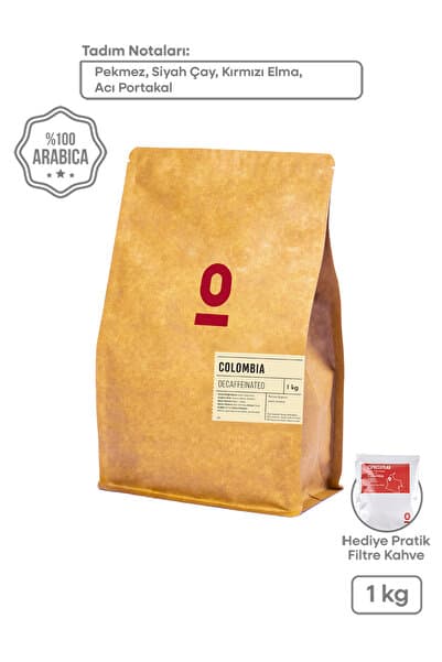 Espressolab Colombia Excelso Decaffeinated 1 kg – Kafeinsiz Yüksek Kaliteli Kolombiya Kahvesi