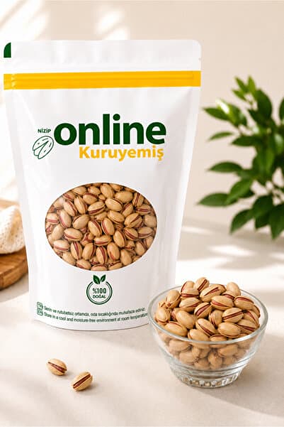 Nizip Online Kuruyemiş Siirt Fıstığı - Ana Çıtlak - Kavrulmuş - 100 gr