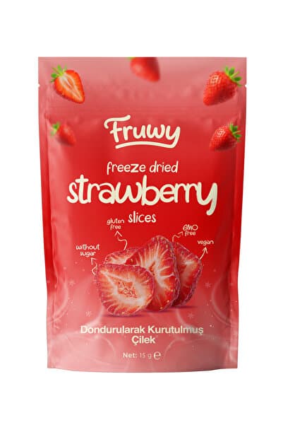 fruwy Freeze Dried Dilim Çilek