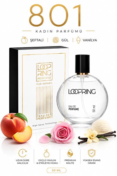 Loopring Perfume 801 Opulent Night EDP Kadın Parfüm 50 ML Vanilya Amber Sıcak