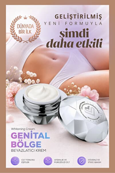 Ecc HEALTH Genital Bölge Beyazlatıcı Krem | Cilt Beyazlatıcı, Renk Açıcı ve Aydınlatıcı Bakım Kremi