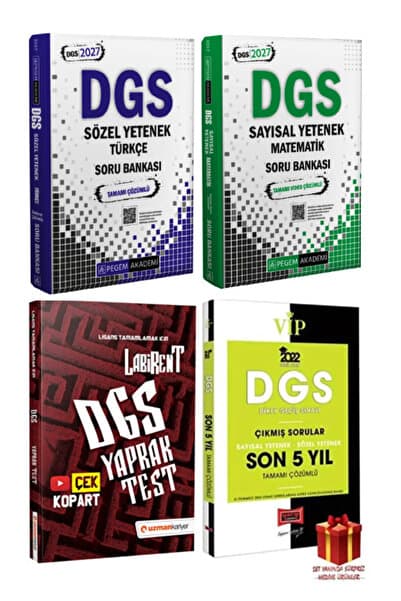 Pegem Akademi Yayıncılık Pegem Dgs Türkçe Soru Bankası Dgs Matematik Soru Bankası Dgs Sözel Sb Yargı Çıkmış Sorular
