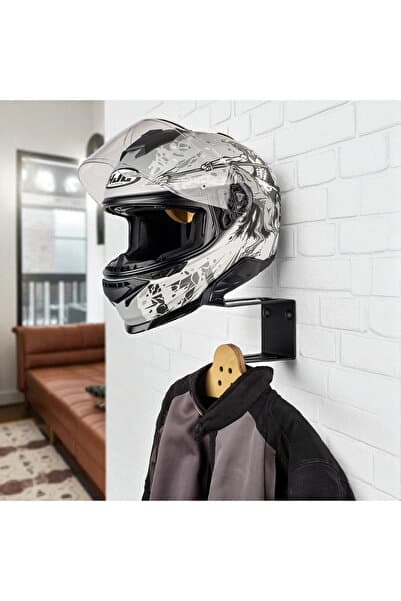 Revro Kask Standı – Duvara Monte Kask Askısı (Tüm Kasklar ile Uyumlu)