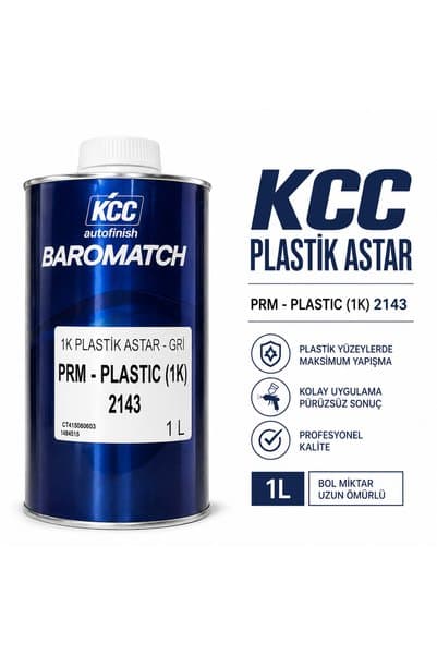 Kcc Paint KCC Autofinish Baromatch 1K Plastik Astar – Gri