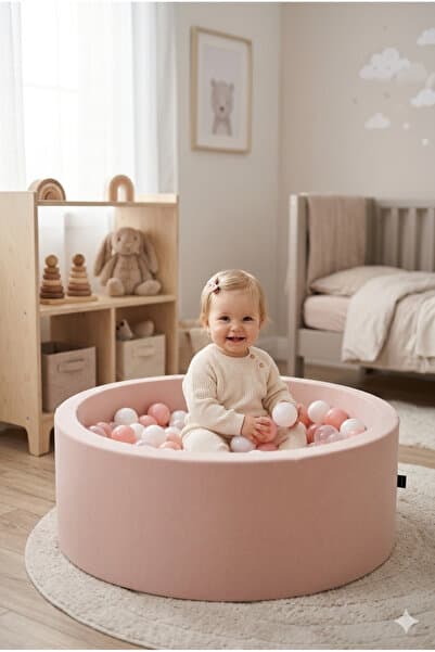 Wellgro Bubble Pops Sünger Top Havuzu Pembe