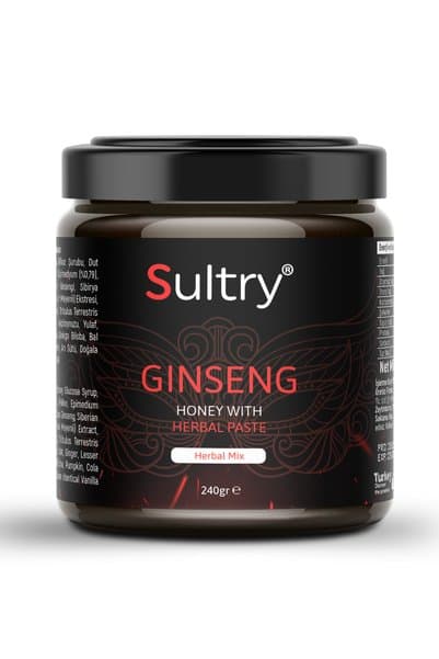 sultry Ginsengli Bitkisel Macun Kavanoz (240 GR)