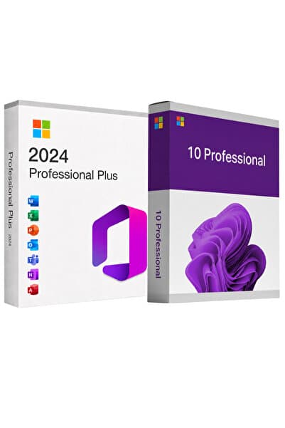 PintiGames Windows10 Pro Office2024 Pro Plus Dijital Lisans Anahtarı Kalıcı Key 2026 Hemen Teslim