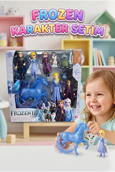Tıfıl Toys Frozen 2 Karakter Setim - 9'lu Figür Seti - Karlar Ülkesi 2 Özel Koleksiyon Figürleri