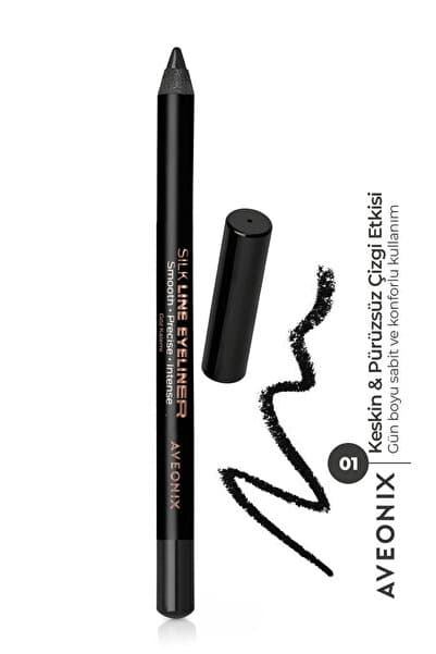 Silk Line Eyeliner 01 – Kolay Uygulama ve Uzun Süre Kalıcılık