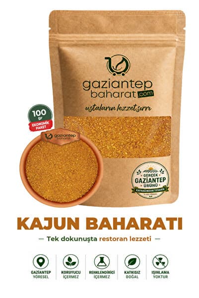 Gaziantep Baharat Patates Kajun Baharatı 100 gr
