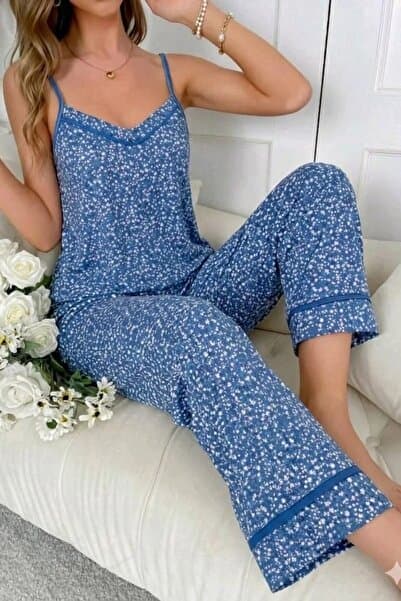 Eliz Homewear DOKUMA PİJAMA TAKIM