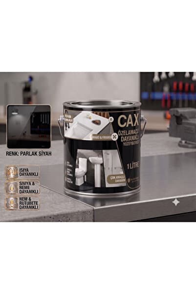caxcolors CAX Dayanıklı Özel Yüzey Boyası 1 L - Su , Nem ve Isı Dayanımlı Fayans & Lavabo Boyası