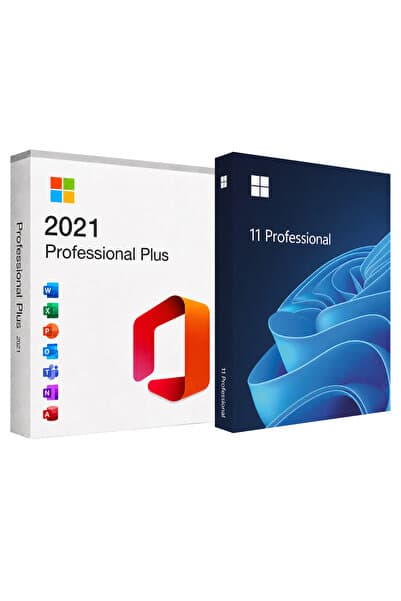 Lisansium Windows 11 Pro Office2021 Pro Plus Dijital Lisans Anahtarı Kalıcı Key 2026