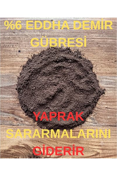 Saglam Tarım Şelatlı Demir Gübresi, Yaprak Sararmaları İçin %6 EDDHA Demir 100 Gr.