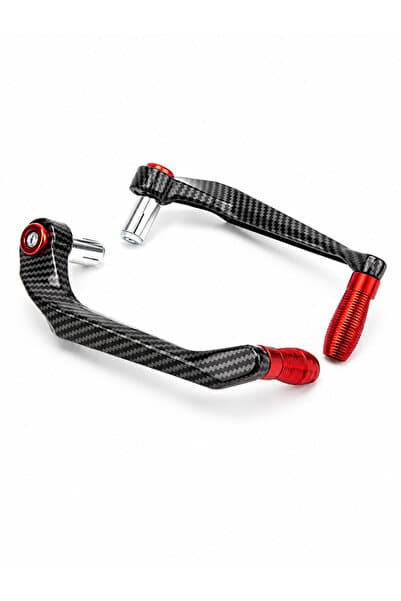 MOTORKİT MK MOTOSİKLET MANET KORUMA KARBON KIRMIZI - UNİVERSAL - PCX - DİO