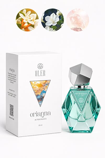 Oler AI Fragrance Orianna EDP Kadın Parfüm 50ml | Orange Blossom | Muguet | Misk | Amber | Woody