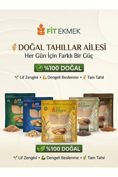 fit 5'LI PAKET- Ekmek Doğal Tahıllı Ekmek Karışımı