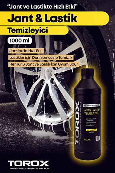 TOROX Jant & Lastik Temizleyici Sprey 1000 mL Direkt Kullanım