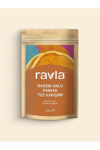 Ravla Badem Unlu Pankek Toz Karışımı - 230g
